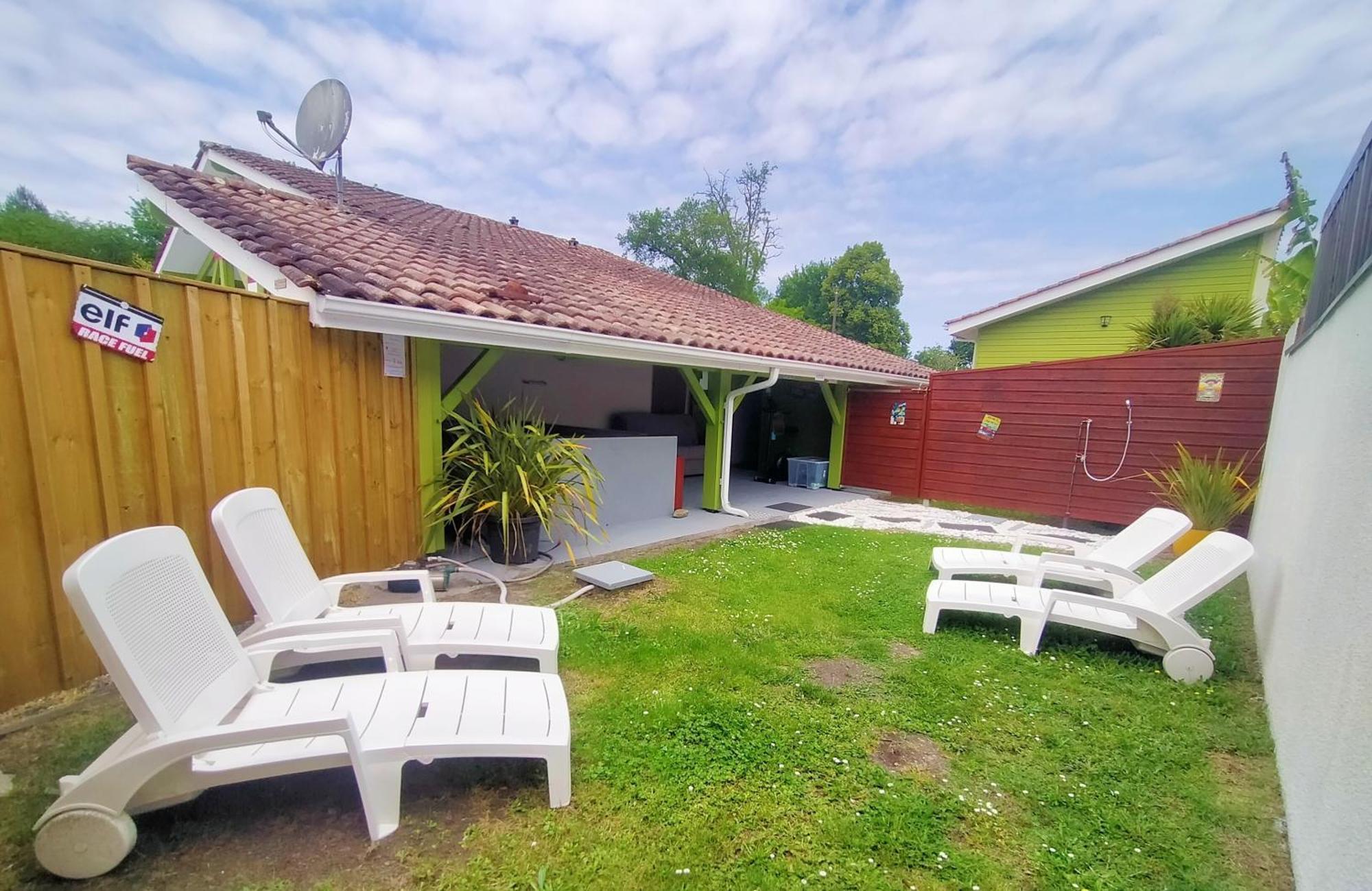Gite Avec Piscine Et Espace Bien-Etre Partages Entre Bordeaux Et Lacanau Ocean (Adults Only) Brach Luaran gambar